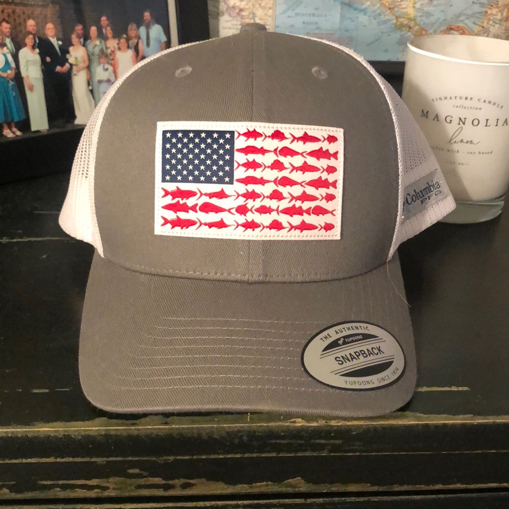 NWT Columbia PFG Snap back hat
